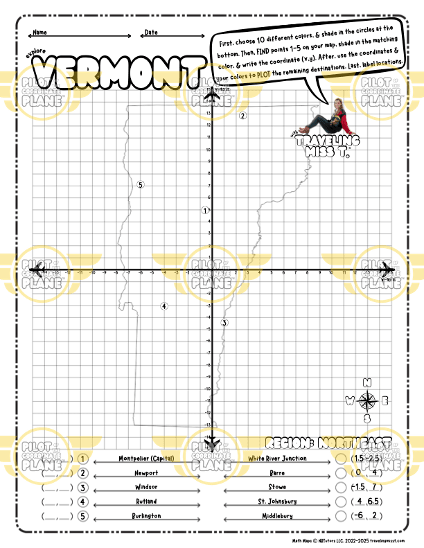 Vermont Math Acivity