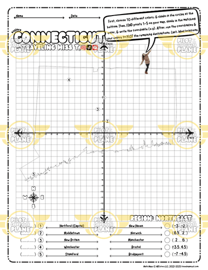 Traveling Miss T. Math Maps