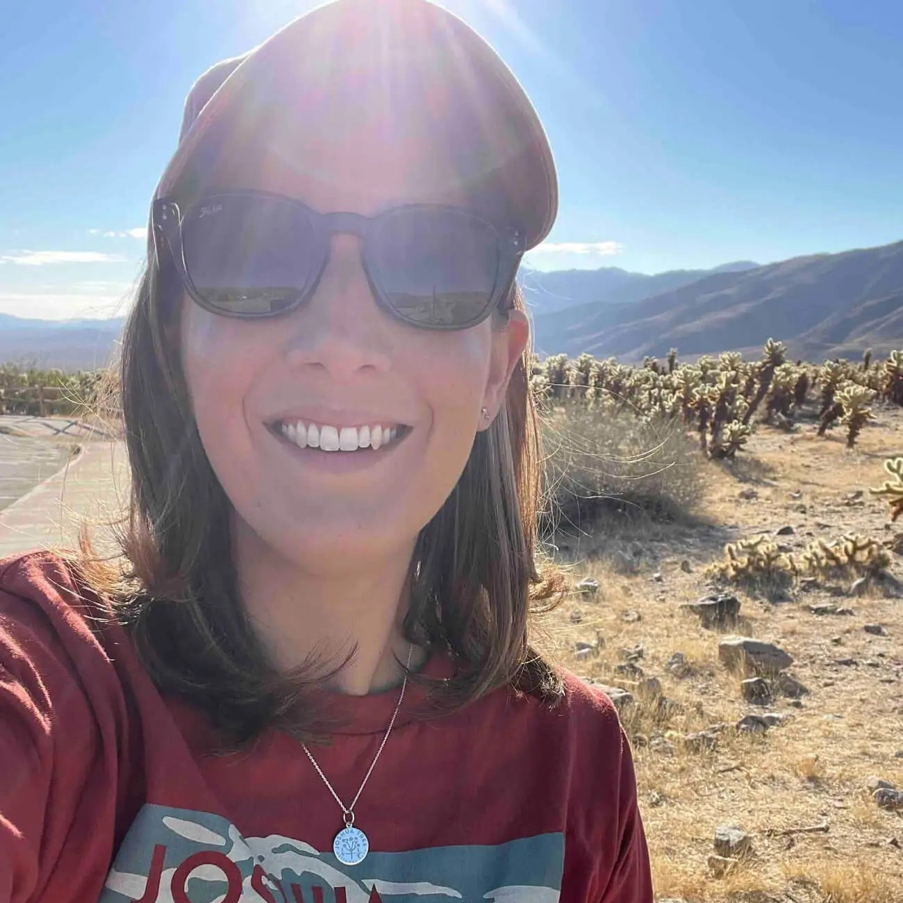 Traveling Miss T. wearing Hobie Eyewear