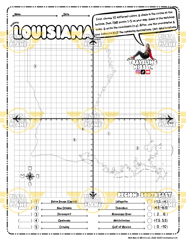 Geography Louisiana