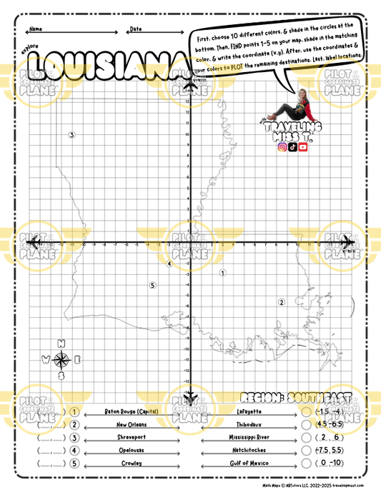 Geography Louisiana