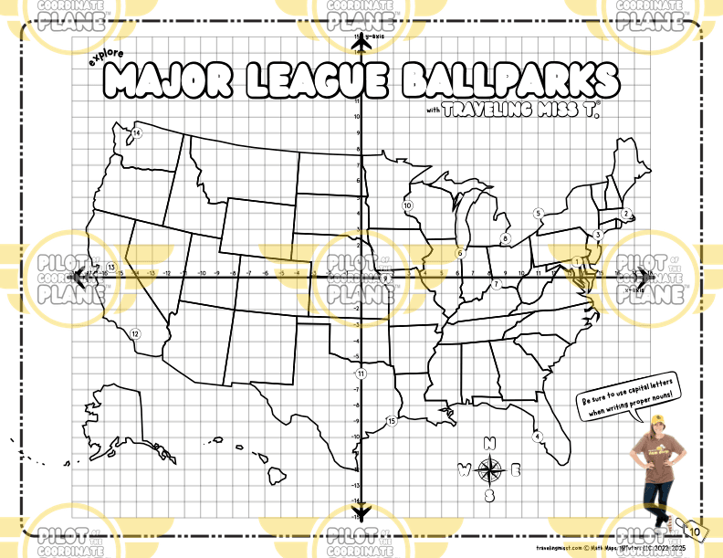 Baseball Math Activity
