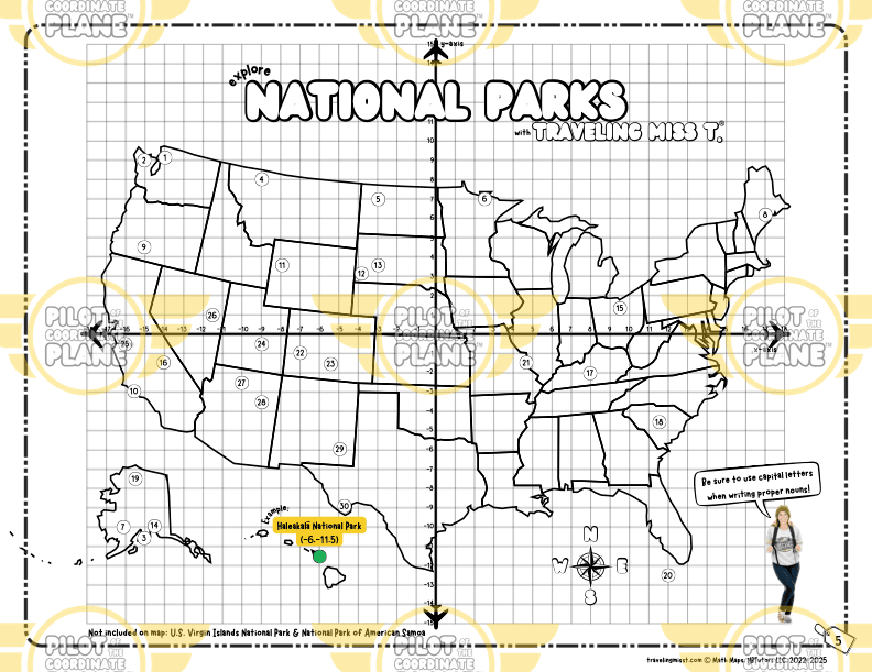 National Parks Map