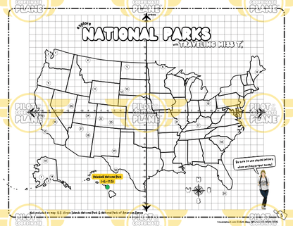 National Parks Map
