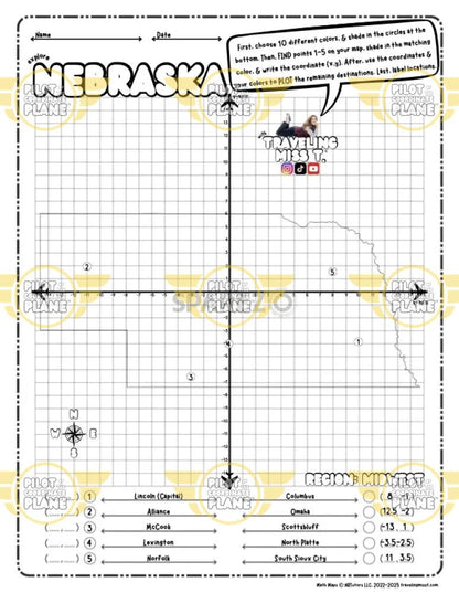 Explore Nebraska Math Maps
