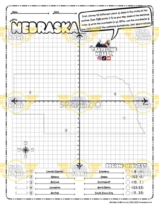 Explore Nebraska Math Maps