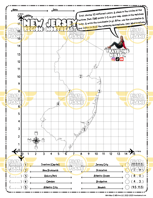 NJ Math Maps