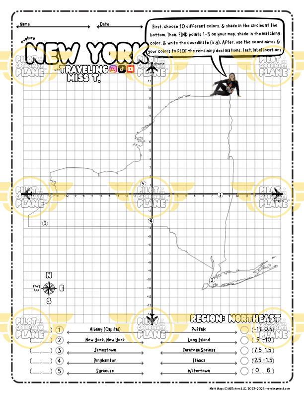 New York Math Map