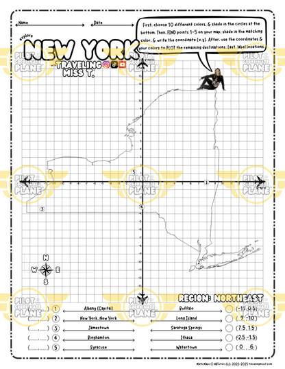 New York Math Map