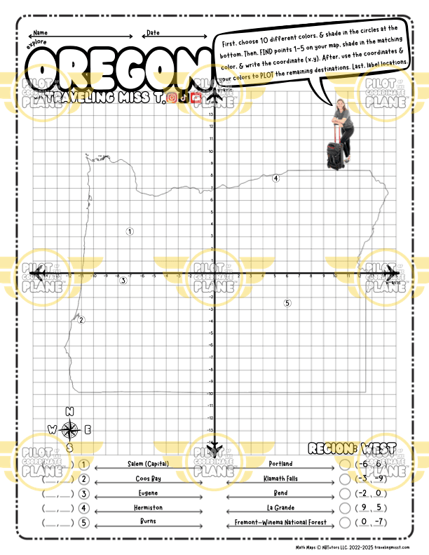 activity math geography
