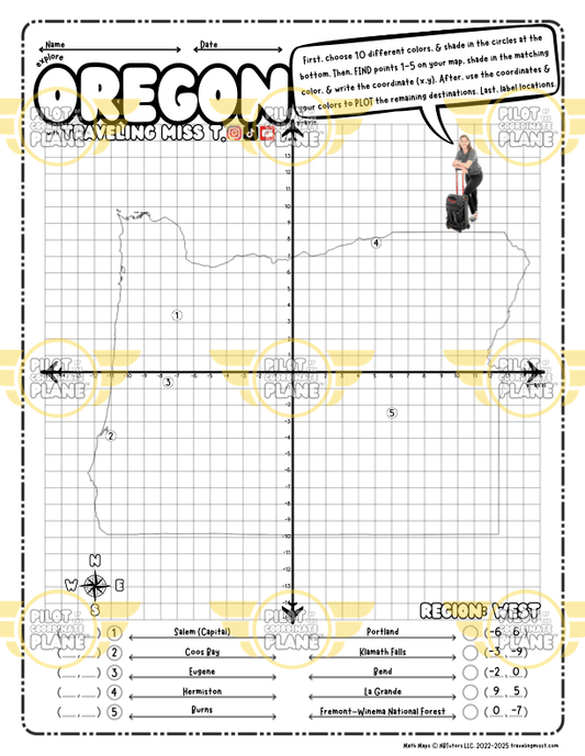 activity math geography
