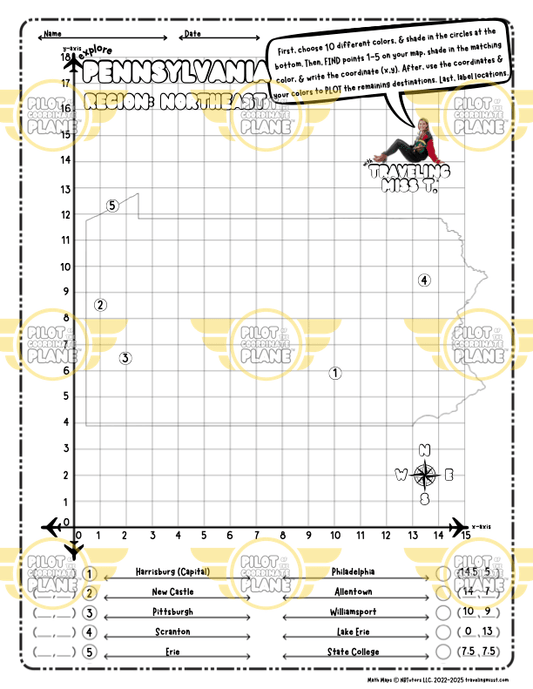 Coordinate Plane worksheets