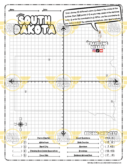 Coordinate Plane Worksheet
