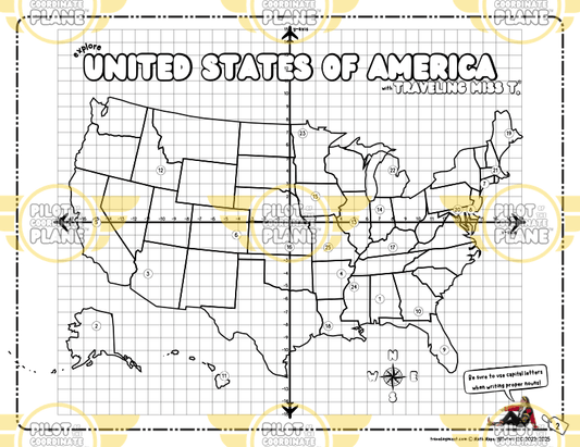 Traveling Miss T. Math Maps
