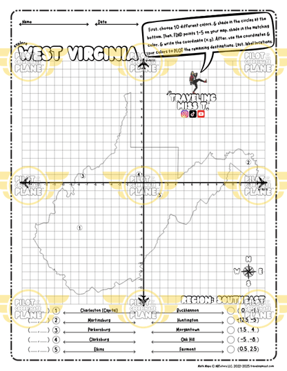 Explore 50 States (by Four Quadrant Aircraft)
