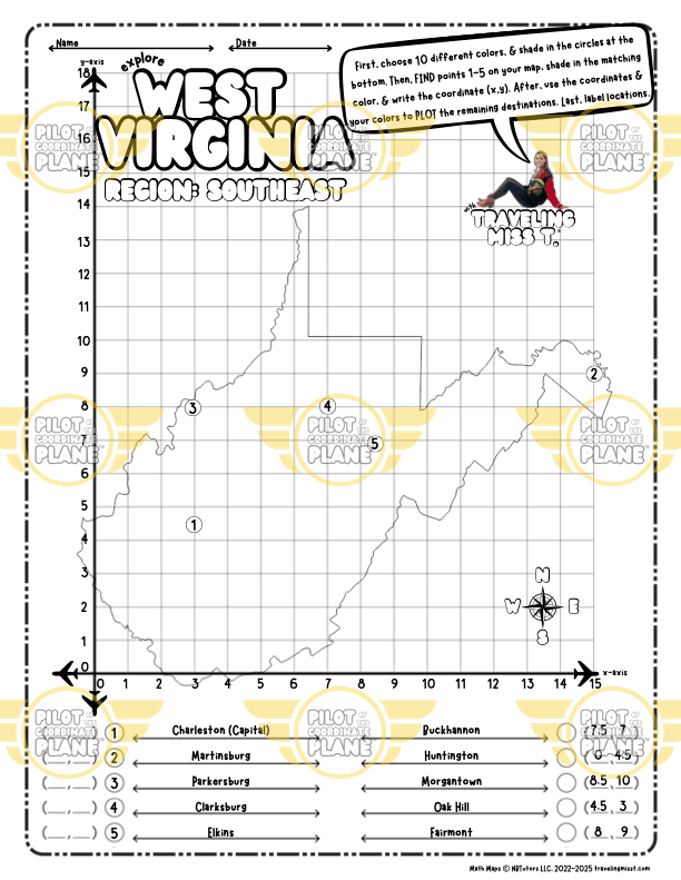 West Virginia Map