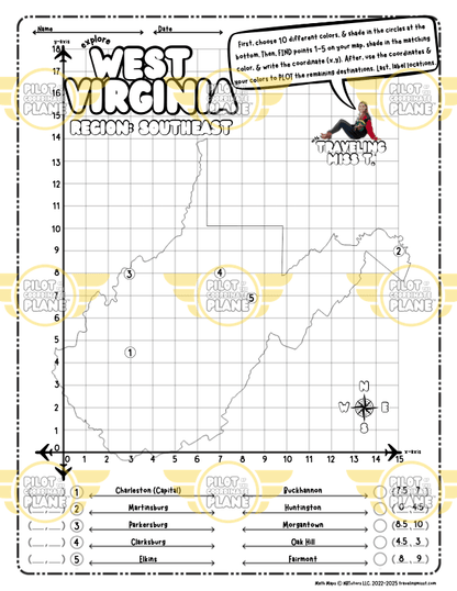 West Virginia Map