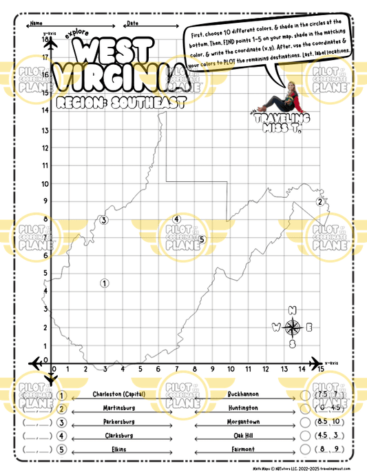 West Virginia Map